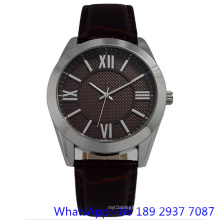 High-Quality Alloy with Swiss Movement Genuine Leather Colorful Dial for Man